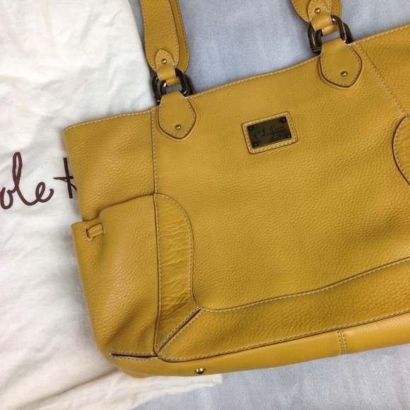 Cole Haan  Leather Satchel - Picture 2 of 7